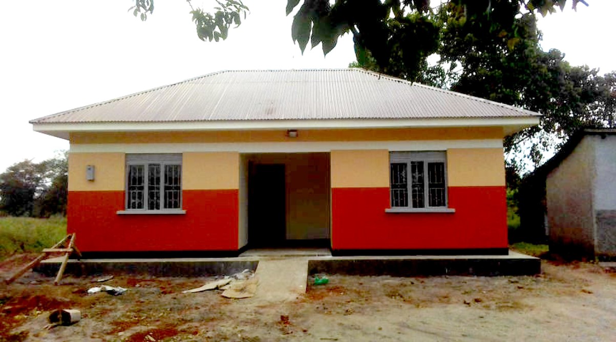 Construcción viviendas para trabajadores centro de salud Abedober, Uganda