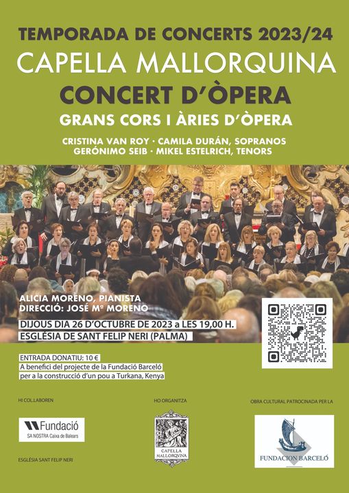 Concierto de ópera en Sant Felip Neri.