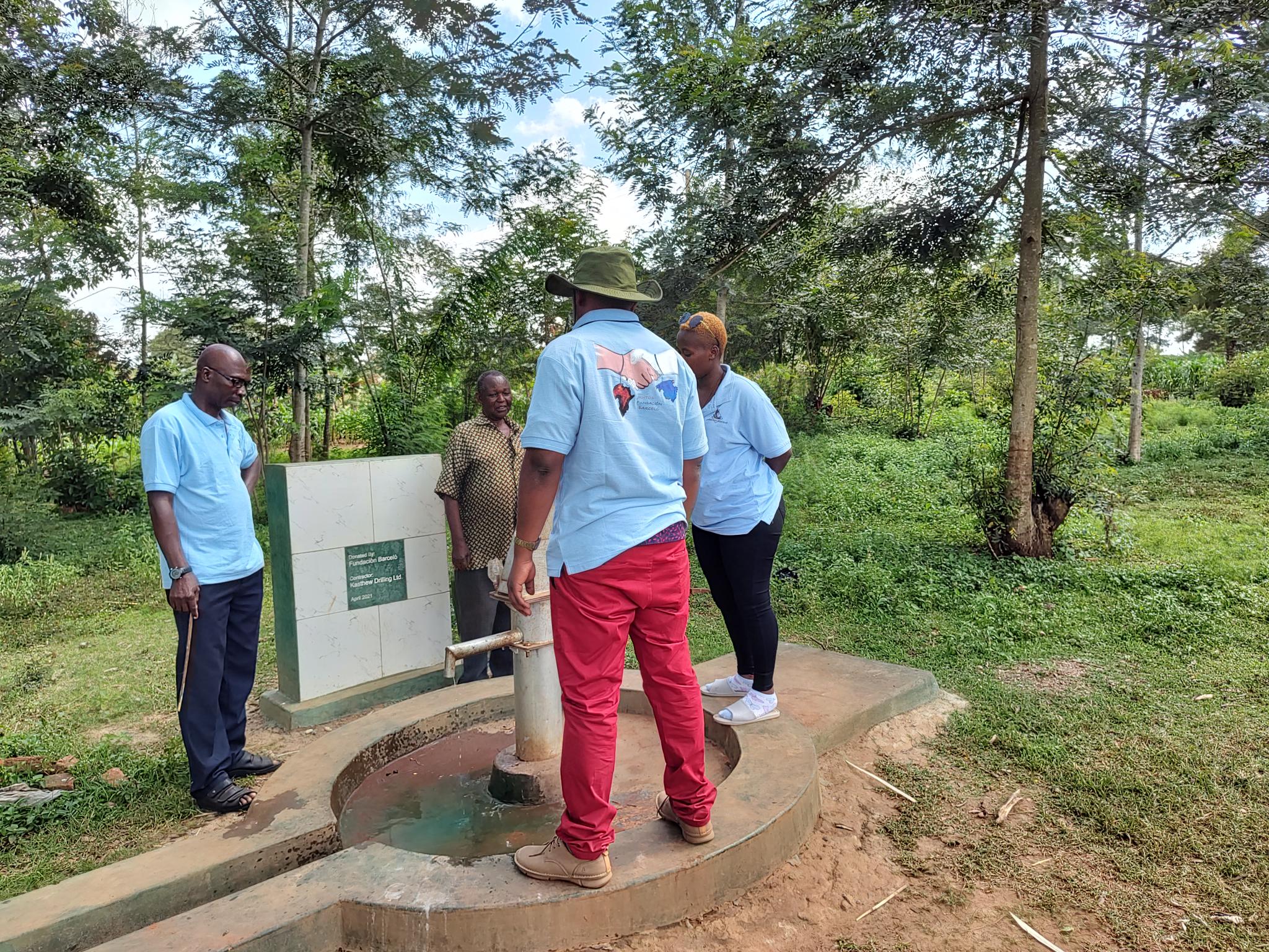 Agradecimiento a nuestro socios locales en Uganda