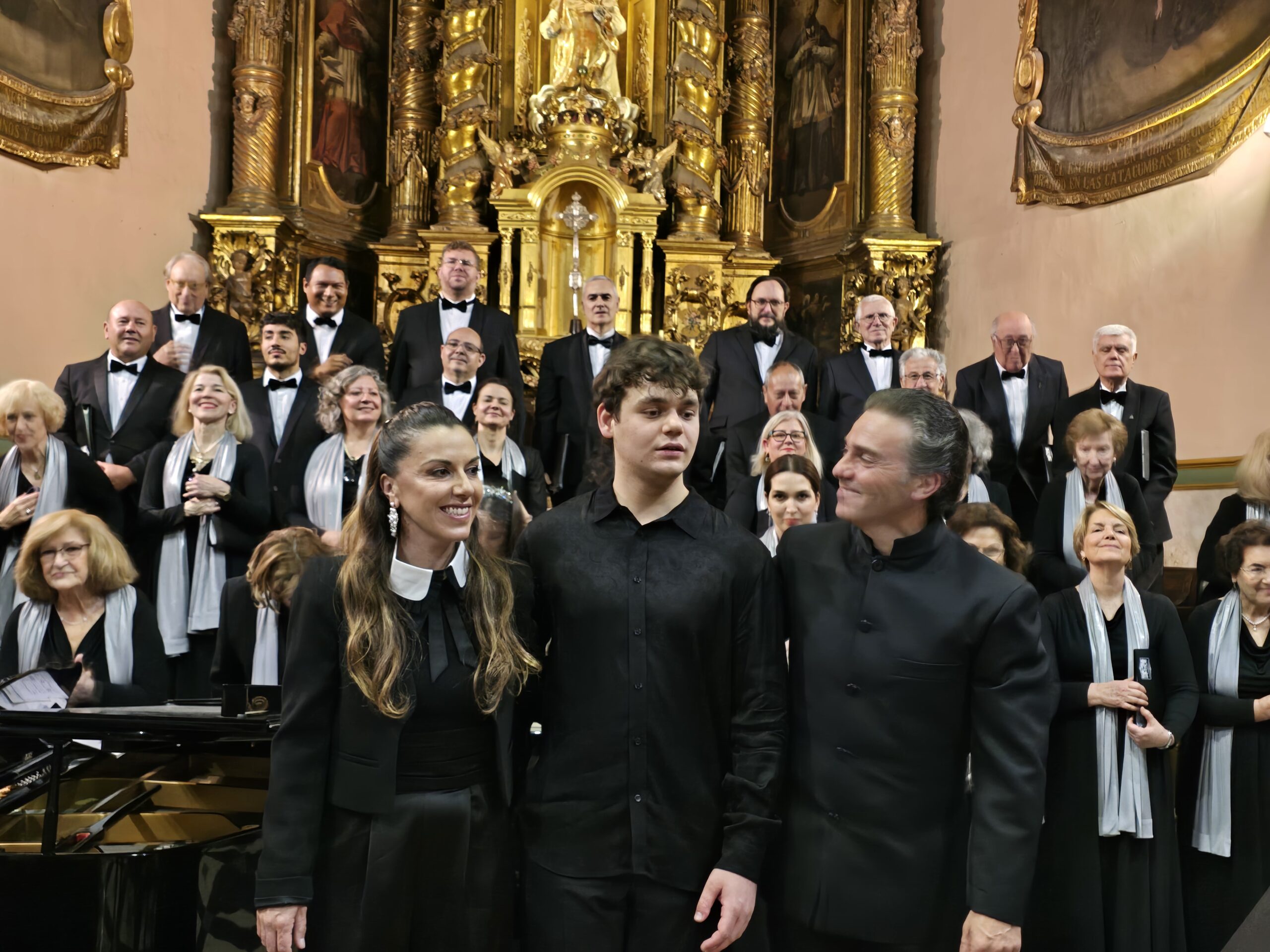 Kiran Rosselló en el concierto extraordinario de la Capella Mallorquina