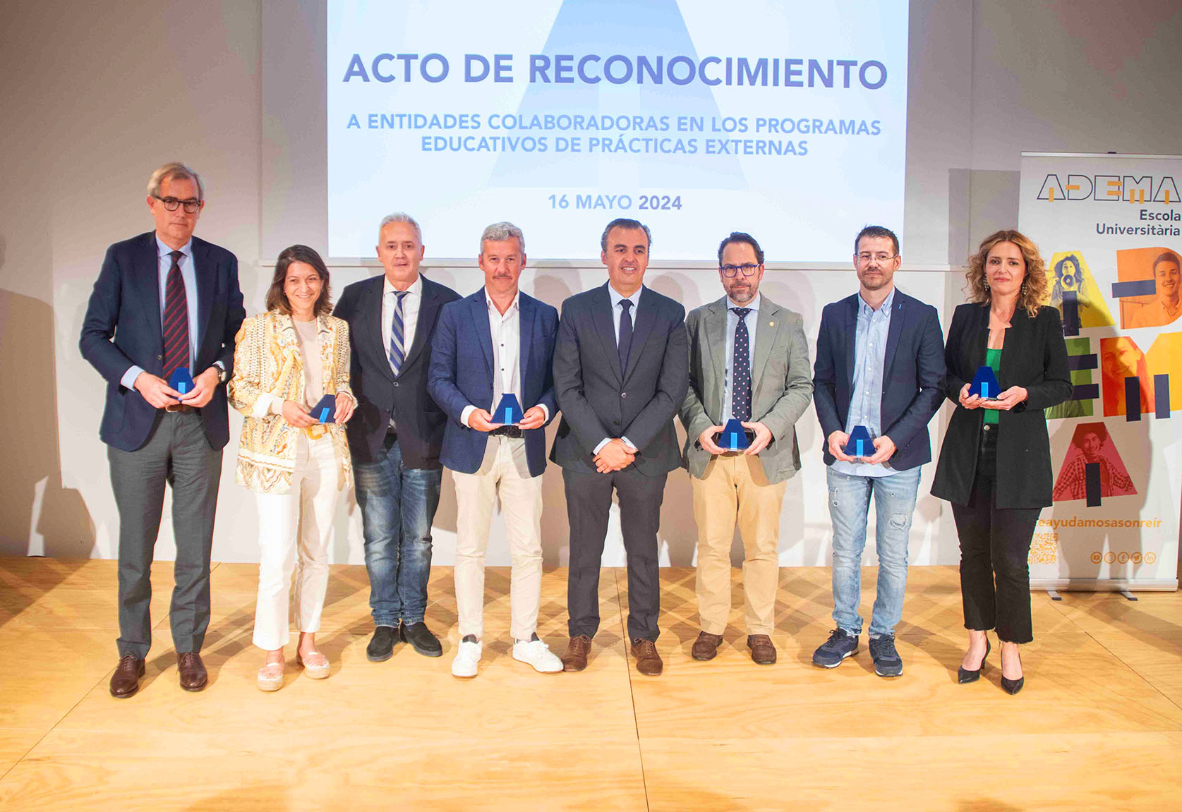 ADEMA premia a las instituciones colaboradoras