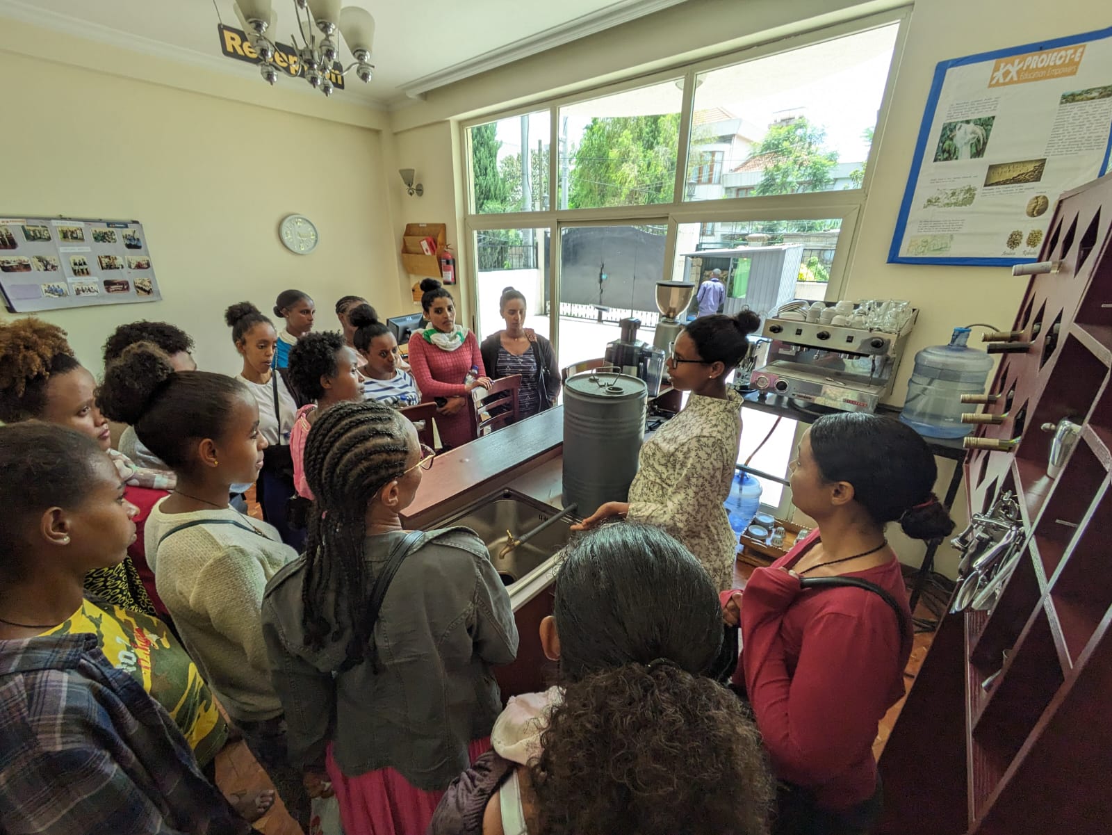 Escuela de Hostelería en Addis Abeba