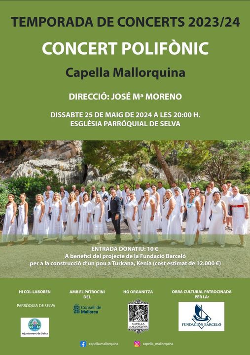 Concierto Capella Mallorquina en Selva