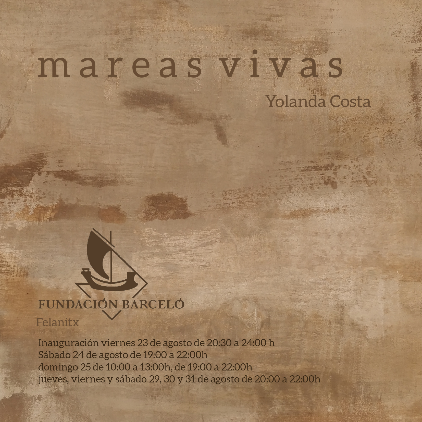 Exposición “Mareas Vivas” de Yolanda Costa