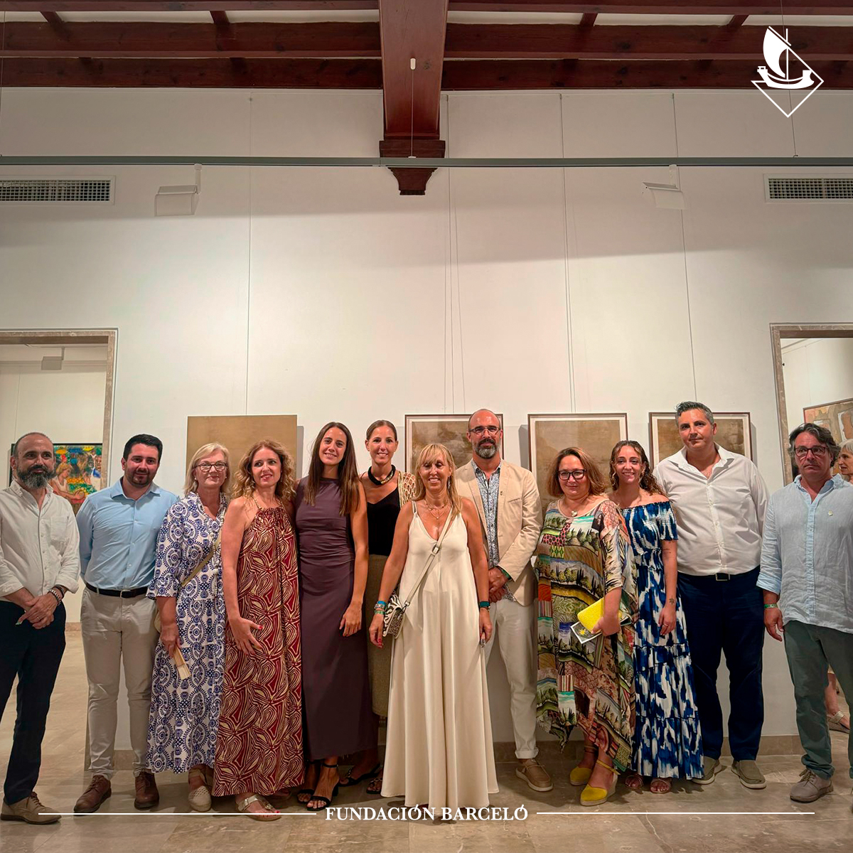 Inauguración de la exposición «Mareas vivas» de Yolanda Costa