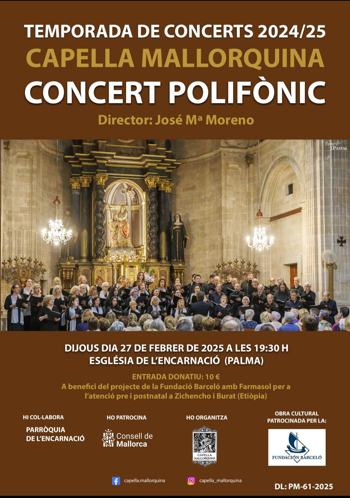 Concierto de la Capella Mallorquina en Palma